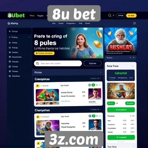 Experiência do usuário na interface do 8u bet